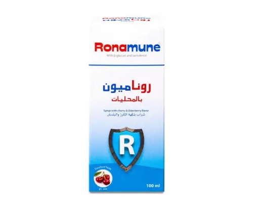 Ronamune 100 ml Cherry & Elderberry Syrup